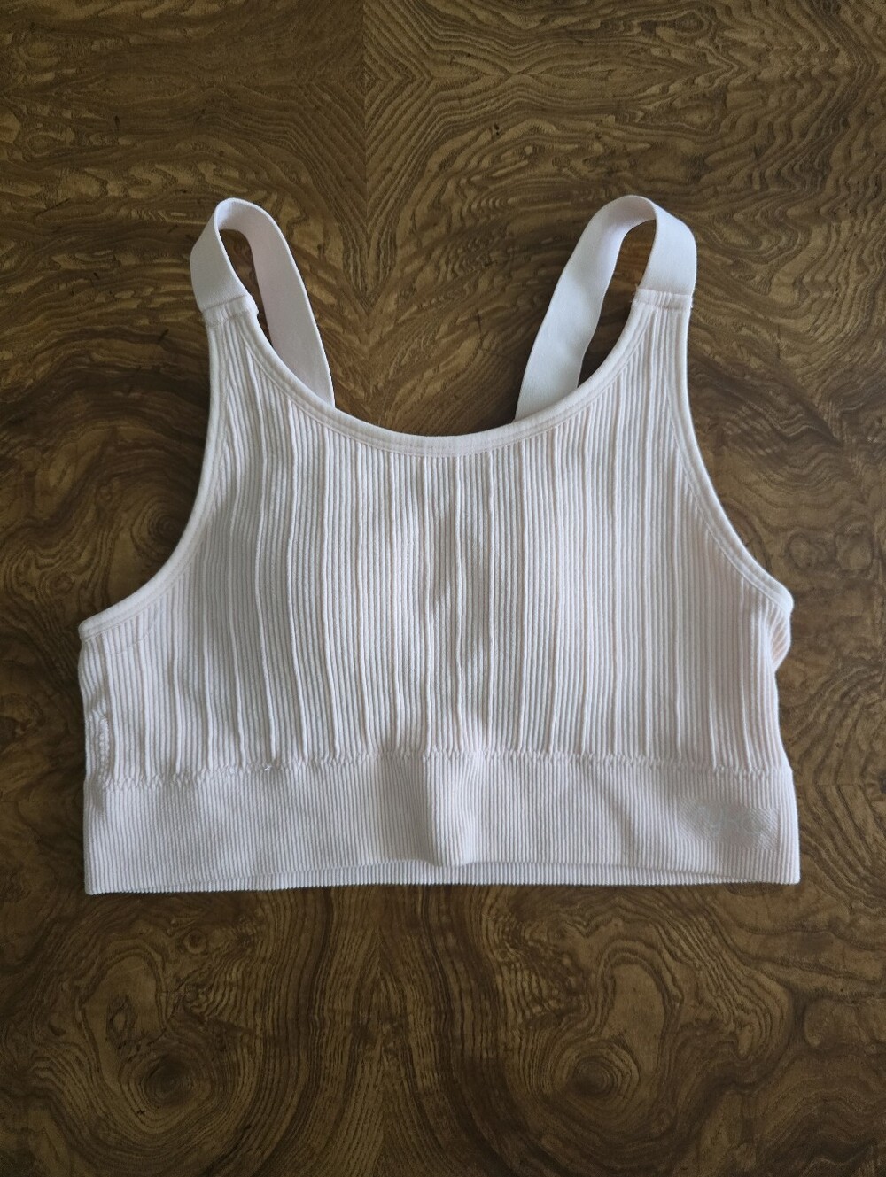 Ryka Seamless Ribbed Sports Bra Light Pink Womens Size M
